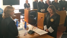 Foto 3 - Una justicia 'con humanidad': el juramento de la nueva presidenta de la Audiencia de Soria