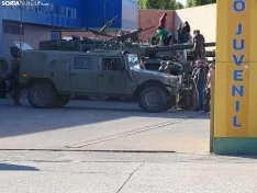 Una imagen de la jornada de puertas abiertas hoy en El Burgo. /PC
