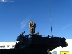 Una imagen de la jornada de puertas abiertas hoy en El Burgo. /PC