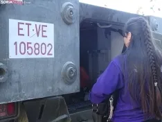 Una imagen de la jornada de puertas abiertas hoy en El Burgo. /PC