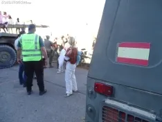 Una imagen de la jornada de puertas abiertas hoy en El Burgo. /PC