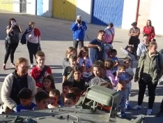 Una imagen de la jornada de puertas abiertas hoy en El Burgo. /PC