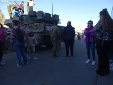 Una imagen de la jornada de puertas abiertas hoy en El Burgo. /PC