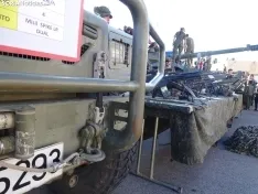 Una imagen de la jornada de puertas abiertas hoy en El Burgo. /PC