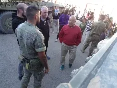 Una imagen de la jornada de puertas abiertas hoy en El Burgo. /PC