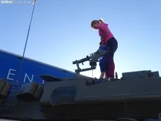 Una imagen de la jornada de puertas abiertas hoy en El Burgo. /PC