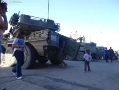 Una imagen de la jornada de puertas abiertas hoy en El Burgo. /PC