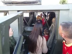 Una imagen de la jornada de puertas abiertas hoy en El Burgo. /PC