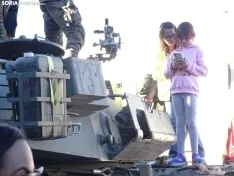 Una imagen de la jornada de puertas abiertas hoy en El Burgo. /PC