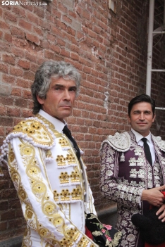 Rubén Sanz en su confirmación de alternativa en Las Ventas. Santos Gómez. 