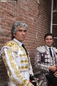Rubén Sanz en su confirmación de alternativa en Las Ventas. Santos Gómez. 