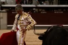 Rubén Sanz en su confirmación de alternativa en Las Ventas. Santos Gómez. 