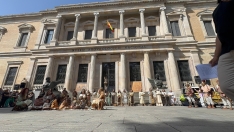 Una imagen de la representación. /AC Tierraquemada