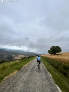  Fernando Valdecantos, el joven soriano que tiene como objetivo recorrer todos los pueblos de Soria en bicicleta