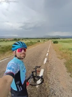  Fernando Valdecantos, el joven soriano que tiene como objetivo recorrer todos los pueblos de Soria en bicicleta