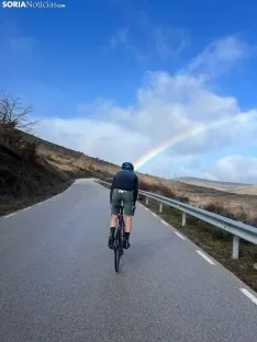  Fernando Valdecantos, el joven soriano que tiene como objetivo recorrer todos los pueblos de Soria en bicicleta