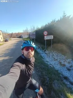 Fernando Valdecantos, el joven soriano que tiene como objetivo recorrer todos los pueblos de Soria en bicicleta