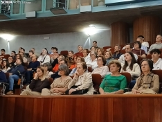 Ensayo de la Banda Nacional de Música en el Palacio de la Audiencia