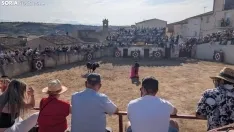 Novillada sin picadores en Deza. 
