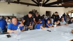 Foto 4 - La Pe&ntilde;a Taurina celebra su convivencia con la vista puesta en Almaz&aacute;n, Valladolid y Zaragoza