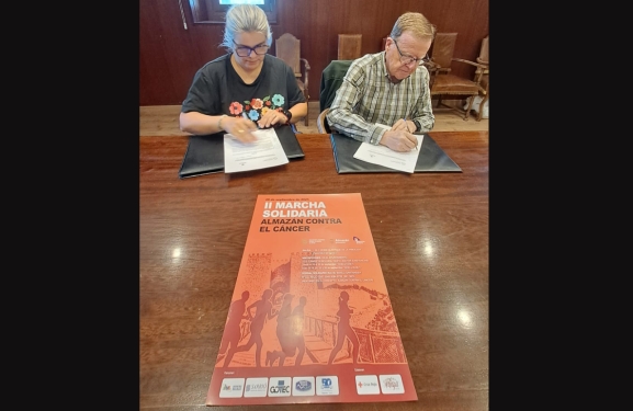 La lucha contra el cáncer vuelve a las calles de Almazán con su segunda marcha solidaria