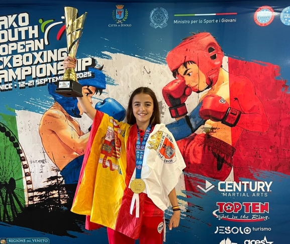 Adriana Verde regala a Soria un título de campeona de Europa