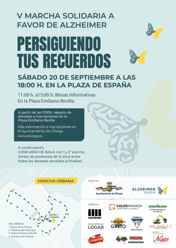 Día Mundial del Alzheimer 2025 en Soria: actos y programa