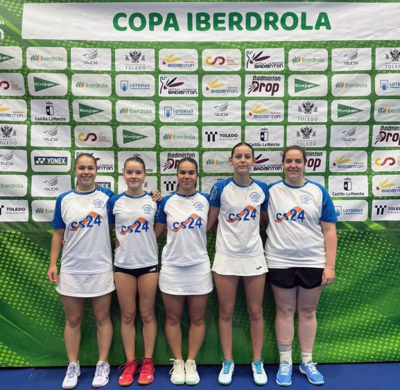El Bádminton Soria-CS24 logra el undécimo puesto en la Copa Iberdrola