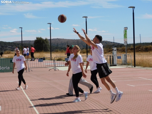 GALERÍA | El deporte universitario vibra en el Campus de Soria con la Olimpiada de Caja Rural