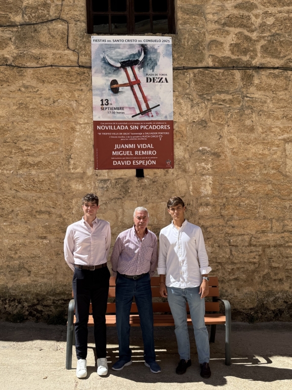 Deza presenta su novillada para las fiestas de 2025