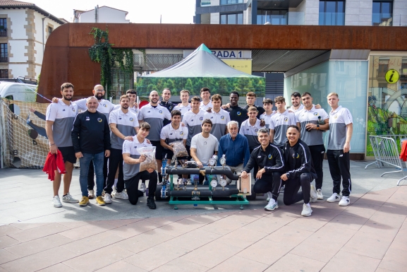 Balonmano Soria y Red de Calor unen deporte y sostenibilidad