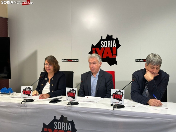Soria ¡Ya! lleva a las Cortes la incompetencia de PP y PSOE ante la sangría de empresas y el abandono sanitario
