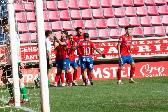 Numancia 2-1 Rayo Cantabria: Vencer y convencer