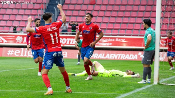 Numancia 1-0 Gimnástica Segoviana: Jony da una victoria de infarto a los sorianos