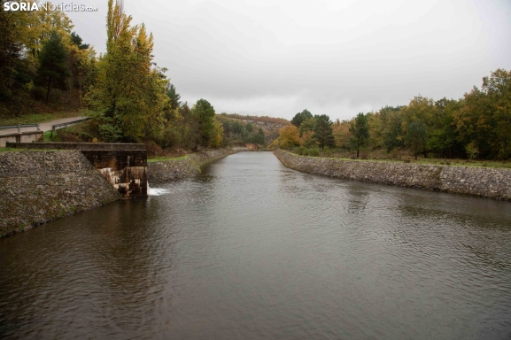 Bajan las reservas del embalse de la Cuerda del Pozo debido a la falta de precipitaciones durante la semana
