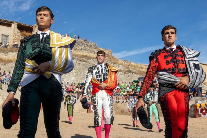 La novillada sin picadores de Deza en imágenes. Viksar Fotografía.