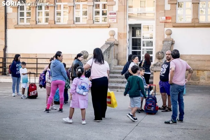 Vuelta al cole en Soria.