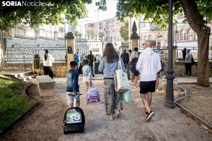 Vuelta al cole en Soria.
