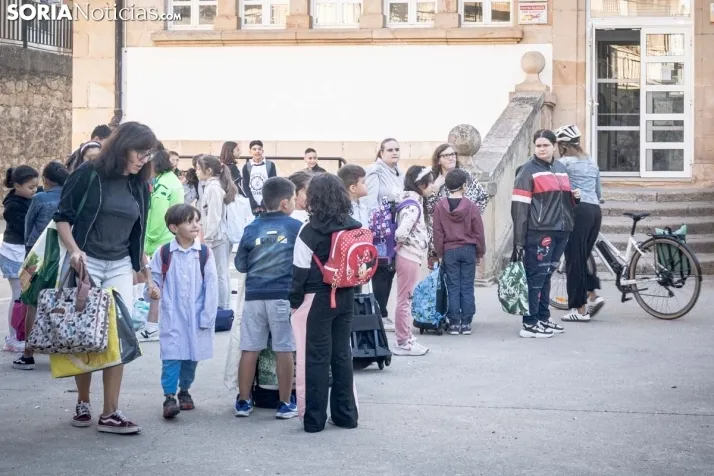 Vuelta al cole en Soria.