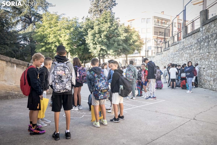 Vuelta al cole en Soria.