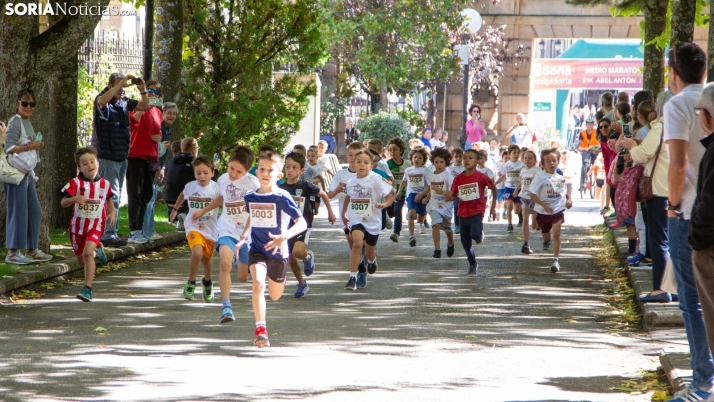 Carrera infantil Media Maratón de Soria 2025