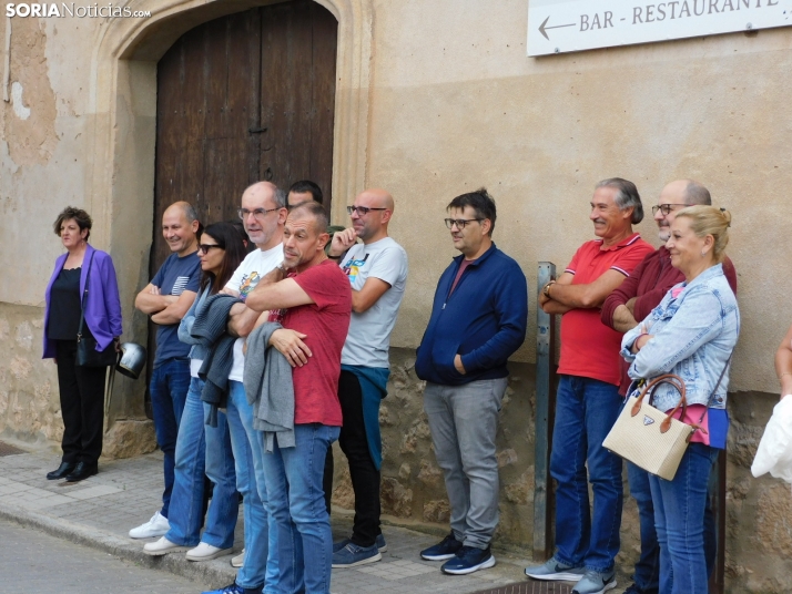 EN FOTOS | Con mucha ilusi&oacute;n, los vecinos de Berlanga ven como su pueblo ya es uno de Los pueblos m&aac