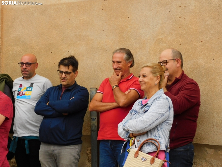 EN FOTOS | Con mucha ilusi&oacute;n, los vecinos de Berlanga ven como su pueblo ya es uno de Los pueblos m&aac