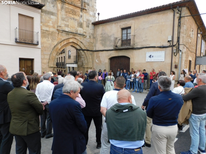 EN FOTOS | Con mucha ilusi&oacute;n, los vecinos de Berlanga ven como su pueblo ya es uno de Los pueblos m&aac