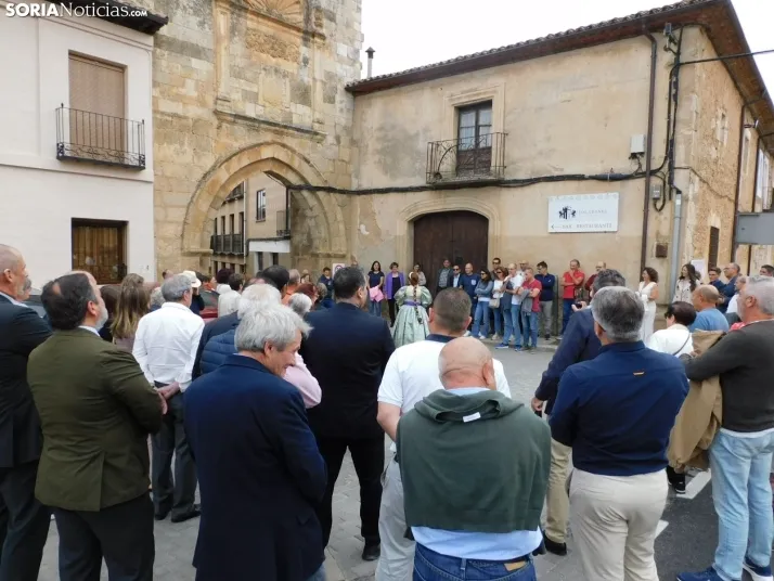 EN FOTOS | Con mucha ilusi&oacute;n, los vecinos de Berlanga ven como su pueblo ya es uno de Los pueblos m&aac