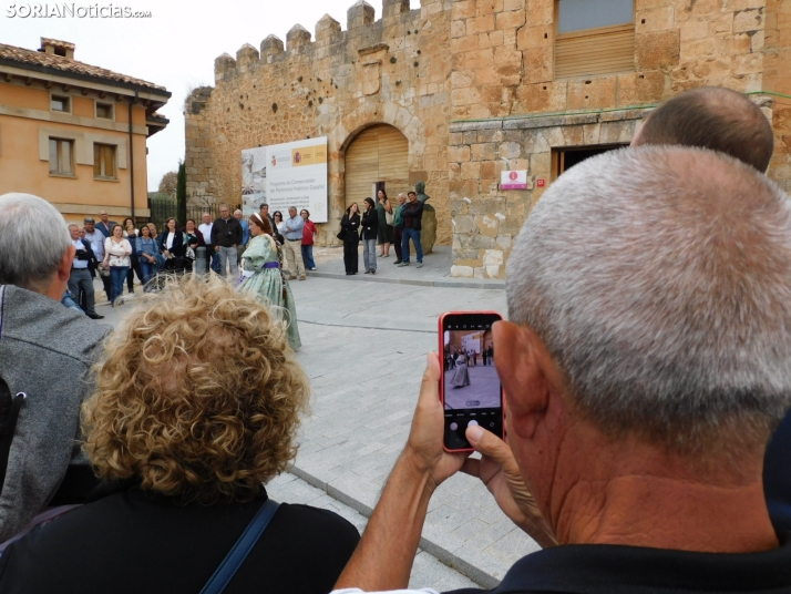 EN FOTOS | Con mucha ilusi&oacute;n, los vecinos de Berlanga ven como su pueblo ya es uno de Los pueblos m&aac