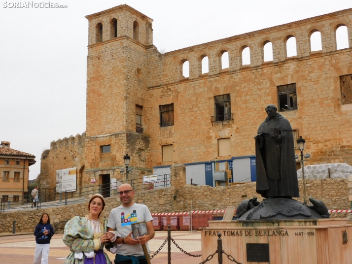EN FOTOS | Con mucha ilusi&oacute;n, los vecinos de Berlanga ven como su pueblo ya es uno de Los pueblos m&aac