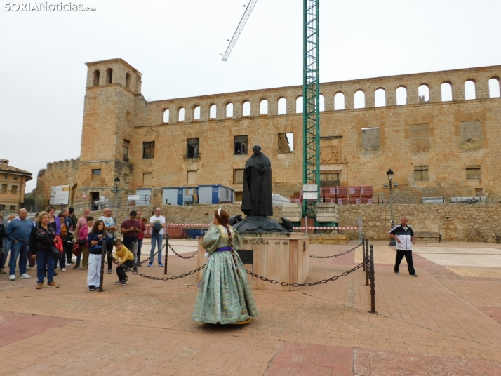 EN FOTOS | Con mucha ilusi&oacute;n, los vecinos de Berlanga ven como su pueblo ya es uno de Los pueblos m&aac