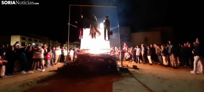 Quema de 'Los Diablillos' en 2024. /PC