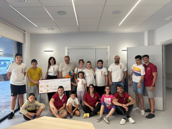 La Asociaci&oacute;n Pico Frentes de Fuentetoba dona 2.600 euros a ASPACE Soria